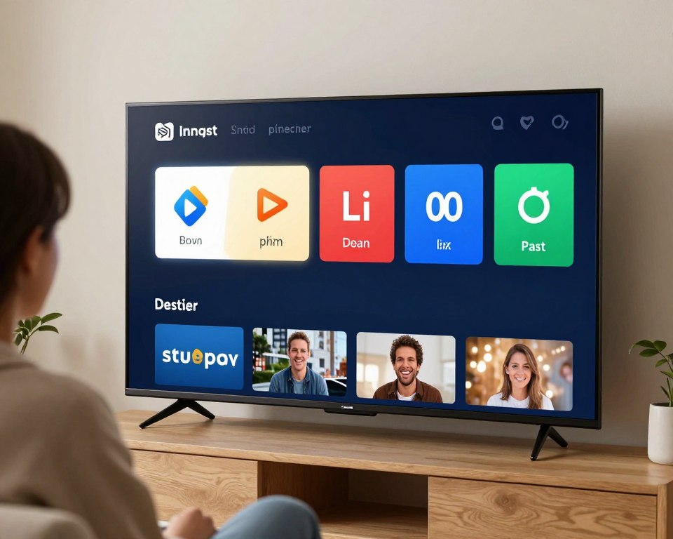 Flexible no-contract streaming pass selected on a smart television