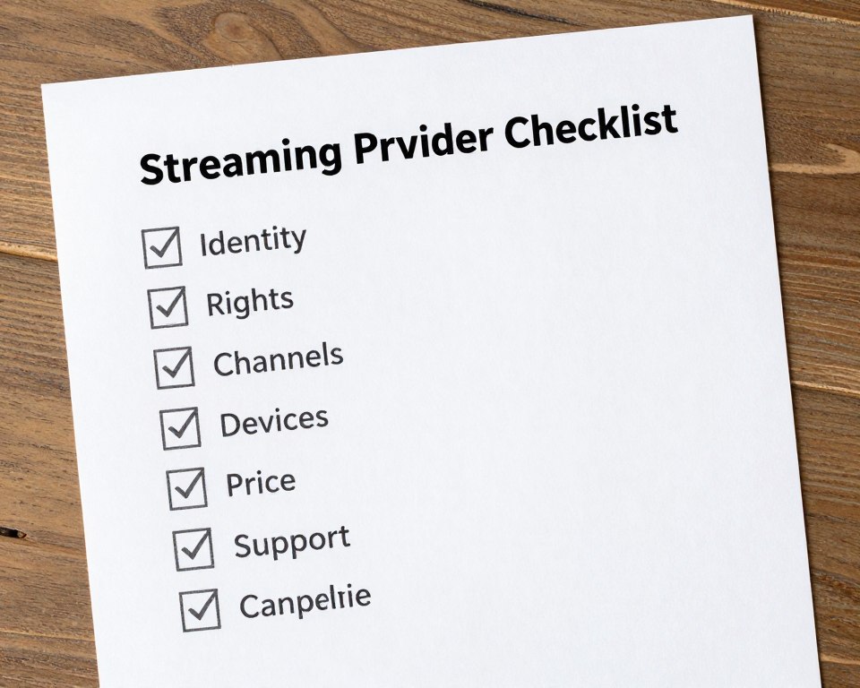 IPTV provider checklist for an Ireland subscription decision