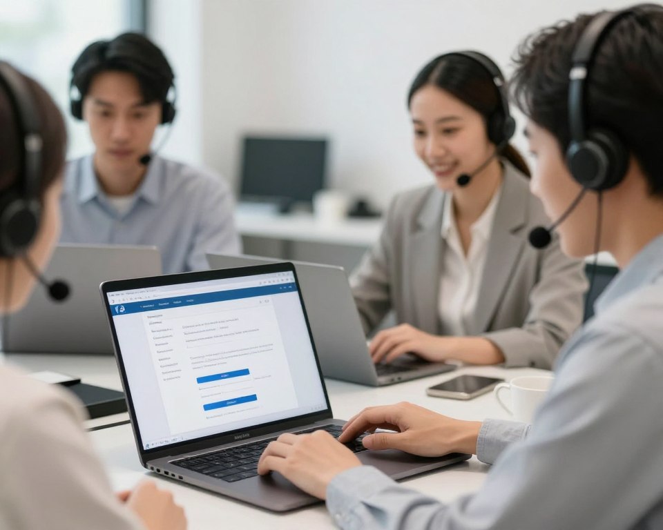 customer support team helping an Irish viewer with IPTV setup