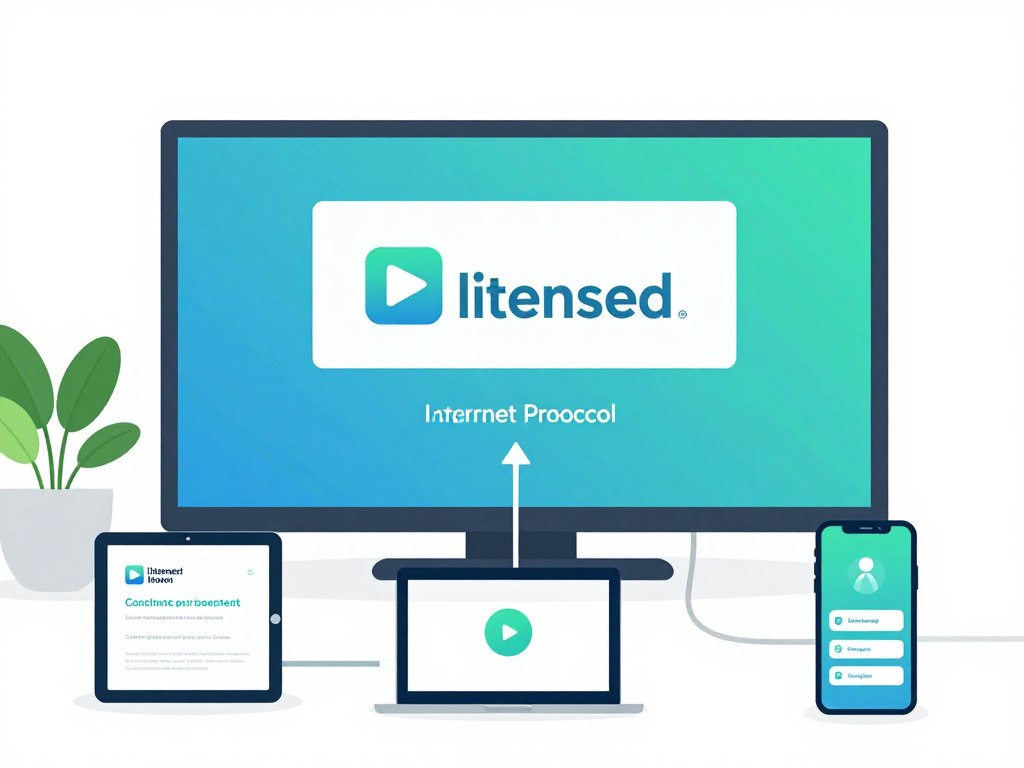 internet protocol television signal moving from a legal platform to home devices